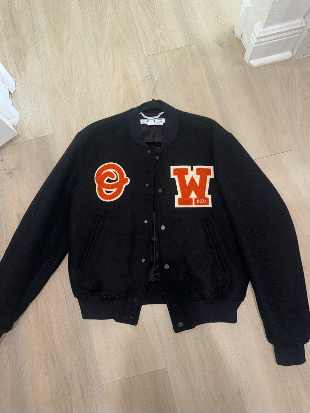 Off White varsity jacket